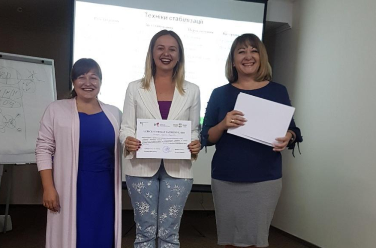 Psychologists in Ternopil have mastered new skills of working with those affected by the armed conflict