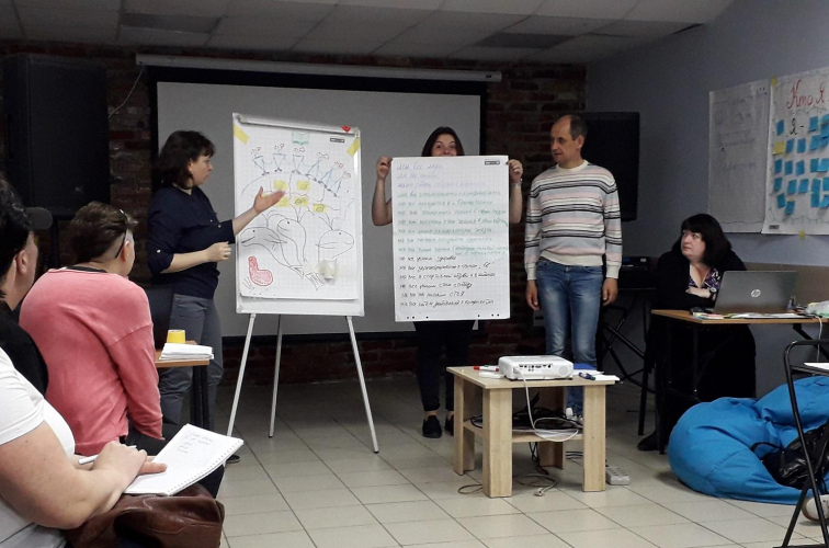 Peer-to-peer: the second part of reconciliation and conflict management training course took place in Kramatorsk